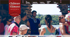 Desktop Screenshot of chateaudetalmont.com